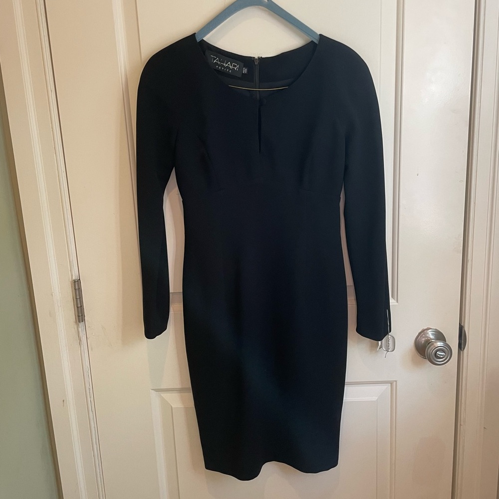 NWT Tahiti petite long sleeve sheath dress size 2